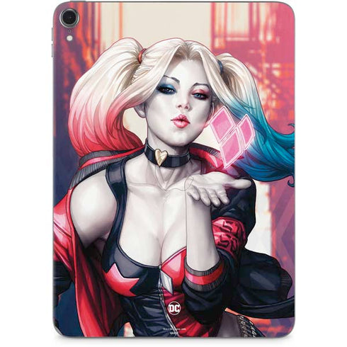 DC Comics Harley Quinn Rebirth Cover #1 Legacy Color Variant Art by Art Germ Apple iPad Pro Skin