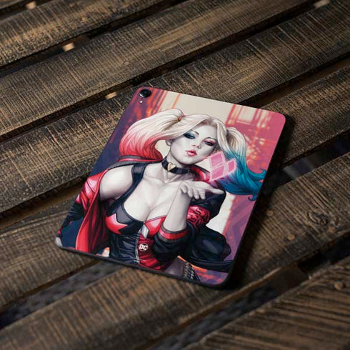 DC Comics Harley Quinn Rebirth Cover #1 Legacy Color Variant Art by Art Germ Apple iPad Pro Skin