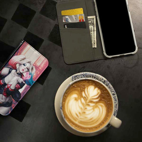 DC Comics Harley Quinn Rebirth Cover #1 Legacy Color Variant Art by Art Germ iPhone 15 Pro Max Folio Case