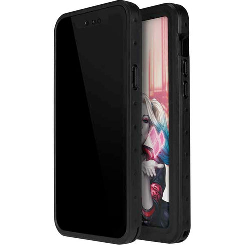 DC Comics Harley Quinn Rebirth Cover #1 Legacy Color Variant Art by Art Germ iPhone 15 Pro Waterproof Case