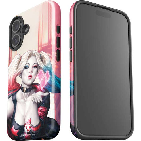 DC Comics Harley Quinn Rebirth Cover #1 Legacy Color Variant Art by Art Germ iPhone 16 Impact Case