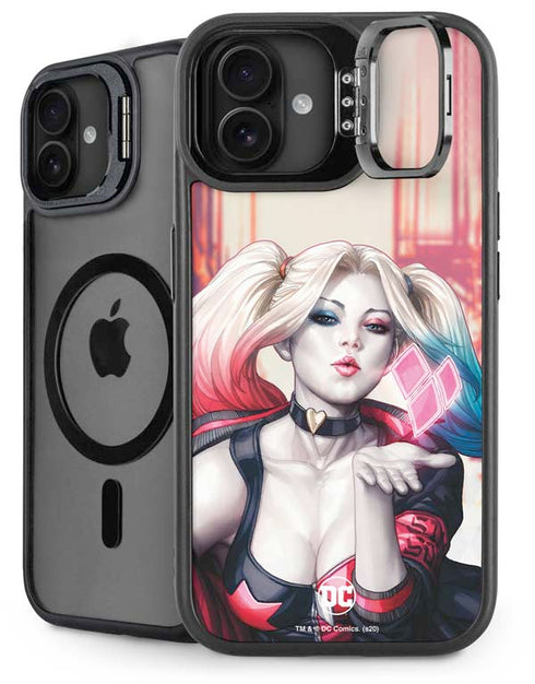 DC Comics Harley Quinn Rebirth Cover #1 Legacy Color Variant Art by Art Germ iPhone 16 Kickstand Case