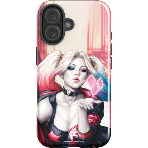 DC Comics Harley Quinn Rebirth Cover #1 Legacy Color Variant Art by Art Germ iPhone 16 Plus Impact Case