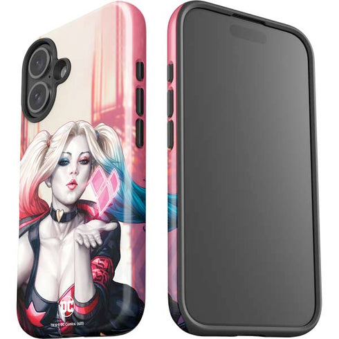 DC Comics Harley Quinn Rebirth Cover #1 Legacy Color Variant Art by Art Germ iPhone 16 Plus Impact Case