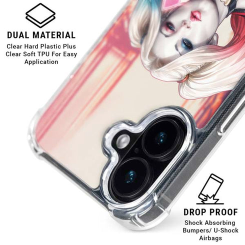 DC Comics Harley Quinn Rebirth Cover #1 Legacy Color Variant Art by Art Germ iPhone 16 Plus MagSafe Case