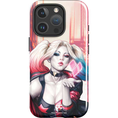 DC Comics Harley Quinn Rebirth Cover #1 Legacy Color Variant Art by Art Germ iPhone 16 Pro Impact Case