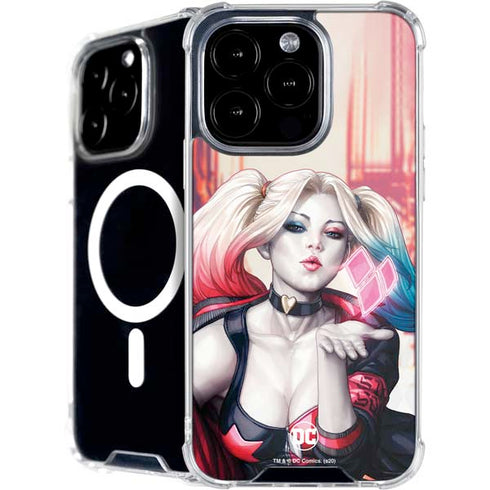 DC Comics Harley Quinn Rebirth Cover #1 Legacy Color Variant Art by Art Germ iPhone 16 Pro MagSafe Case