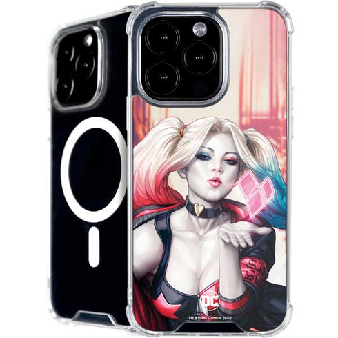 DC Comics Harley Quinn Rebirth Cover #1 Legacy Color Variant Art by Art Germ iPhone 16 Pro Max MagSafe Case