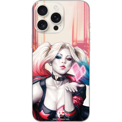 DC Comics Harley Quinn Rebirth Cover #1 Legacy Color Variant Art by Art Germ iPhone 16 Pro Max Skin