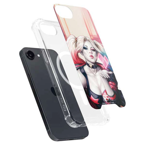 DC Comics Harley Quinn Rebirth Cover #1 Legacy Color Variant Art by Art Germ iPhone 16e MagSafe Case