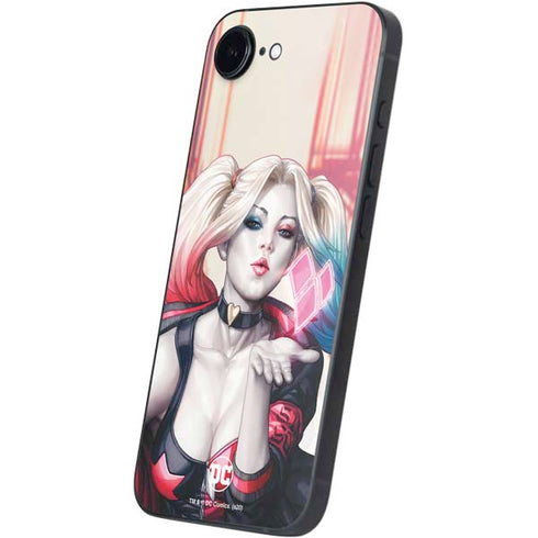 DC Comics Harley Quinn Rebirth Cover #1 Legacy Color Variant Art by Art Germ iPhone 16e Skin