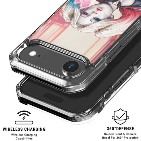 DC Comics Harley Quinn Rebirth Cover #1 Legacy Color Variant Art by Art Germ iPhone 17 Air Clear Case