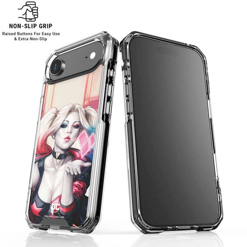 DC Comics Harley Quinn Rebirth Cover #1 Legacy Color Variant Art by Art Germ iPhone 17 Air Clear Case