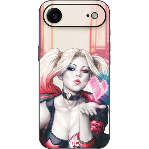 DC Comics Harley Quinn Rebirth Cover #1 Legacy Color Variant Art by Art Germ iPhone 17 Air Skin