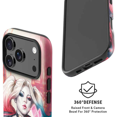 DC Comics Harley Quinn Rebirth Cover #1 Legacy Color Variant Art by Art Germ iPhone 17 Pro Magsafe Impact Case