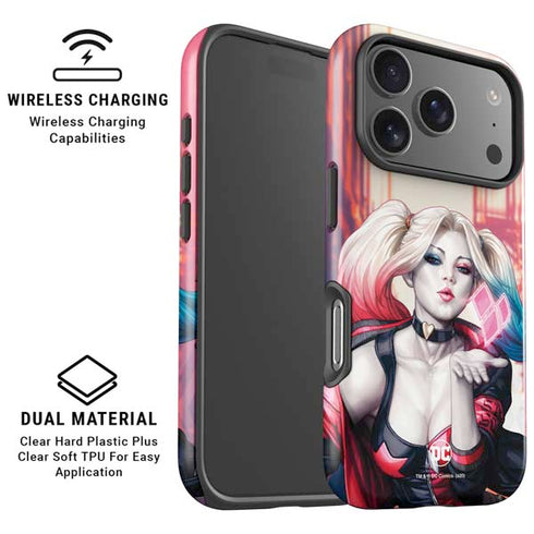 DC Comics Harley Quinn Rebirth Cover #1 Legacy Color Variant Art by Art Germ iPhone 17 Pro Magsafe Impact Case
