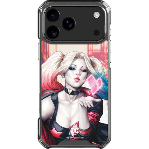 DC Comics Harley Quinn Rebirth Cover #1 Legacy Color Variant Art by Art Germ iPhone 17 Pro Max Clear Case