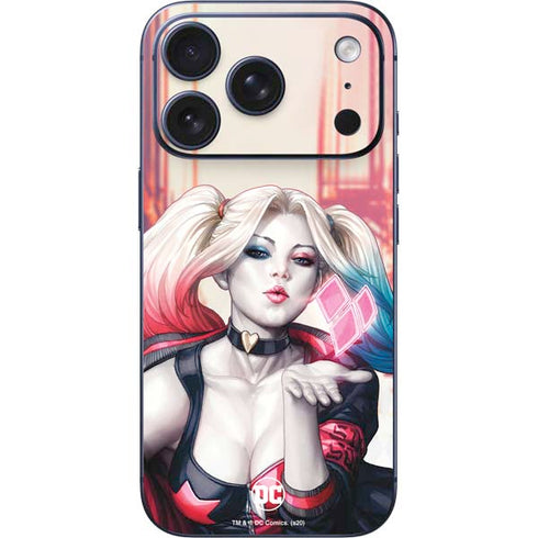 DC Comics Harley Quinn Rebirth Cover #1 Legacy Color Variant Art by Art Germ iPhone 17 Pro Max Skin