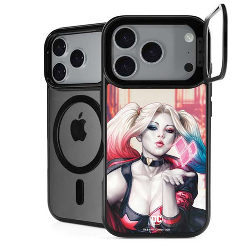 DC Comics Harley Quinn Rebirth Cover #1 Legacy Color Variant Art by Art Germ iPhone 18 Pro Kickstand Case