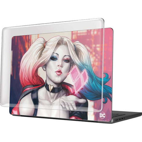 DC Comics Harley Quinn Rebirth Cover #1 Legacy Color Variant Art by Art Germ MacBook Pro 14in (2021-24) Case plus Skin
