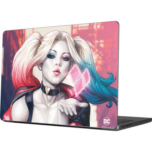 DC Comics Harley Quinn Rebirth Cover #1 Legacy Color Variant Art by Art Germ Apple MacBook Pro 14-inch Skin