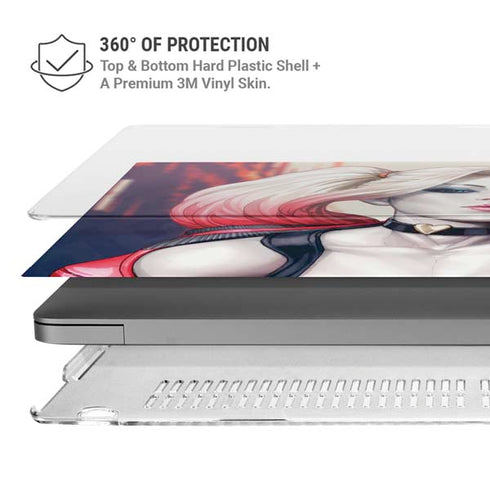 DC Comics Harley Quinn Rebirth Cover #1 Legacy Color Variant Art by Art Germ MacBook Cases