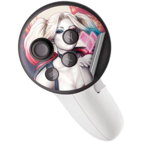 DC Comics Harley Quinn Rebirth Cover #1 Legacy Color Variant Art by Art Germ Meta Quest 3S Skin