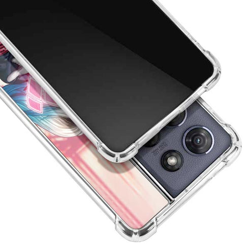 DC Comics Harley Quinn Rebirth Cover #1 Legacy Color Variant Art by Art Germ Moto G Power 5G (2025) Clear Case