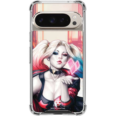 DC Comics Harley Quinn Rebirth Cover #1 Legacy Color Variant Art by Art Germ Pixel 9/9 Pro Clear Case