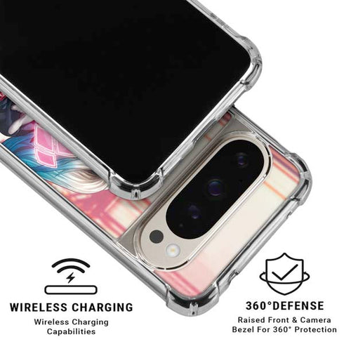 DC Comics Harley Quinn Rebirth Cover #1 Legacy Color Variant Art by Art Germ Pixel 9/9 Pro Clear Case