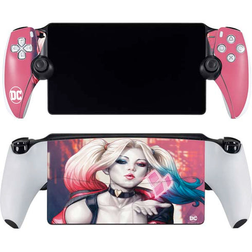 DC Comics Harley Quinn Rebirth Cover #1 Legacy Color Variant Art by Art Germ PlayStation Portal Remote Player Skin
