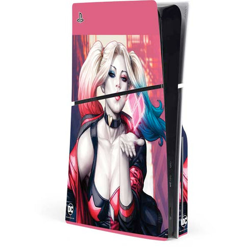 DC Comics Harley Quinn Rebirth Cover #1 Legacy Color Variant Art by Art Germ PlayStation PS5 Skins