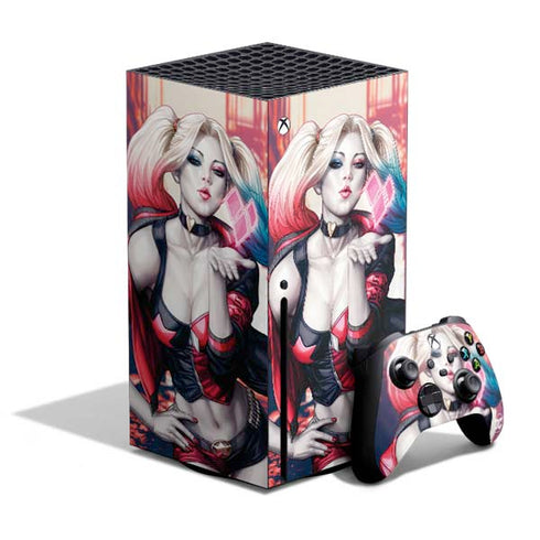 DC Comics Harley Quinn Rebirth Cover #1 Legacy Color Variant Art by Art Germ Xbox Series X Skins