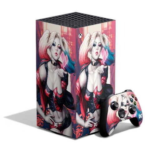 DC Comics Harley Quinn Rebirth Cover #1 Legacy Color Variant Art by Art Germ XBox Series X Digital Edition Bundle Skin