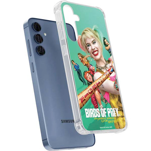 DC Comics Harley Quinn Birds of Prey Galaxy A55 5G Clear Case