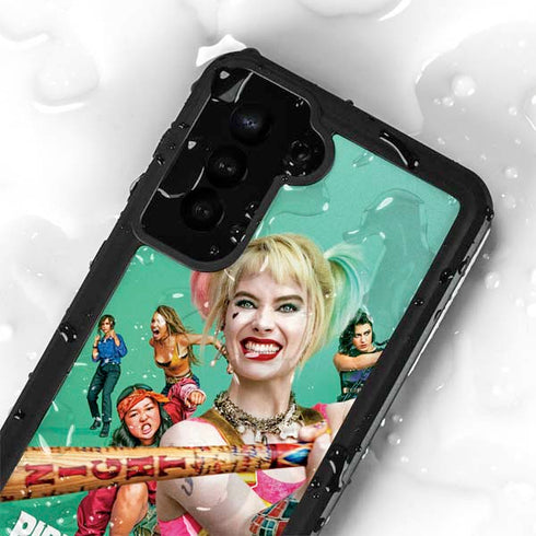 DC Comics Harley Quinn Birds of Prey Galaxy S24 Plus Waterproof Case