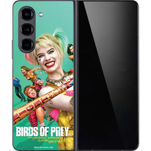 DC Comics Harley Quinn Birds of Prey Galaxy Z Fold5 5G Skin