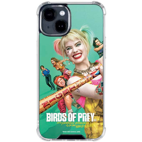 DC Comics Harley Quinn Birds of Prey iPhone 15 Clear Case