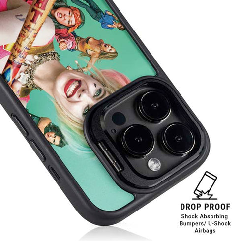 DC Comics Harley Quinn Birds of Prey iPhone 15 Pro Kickstand Case