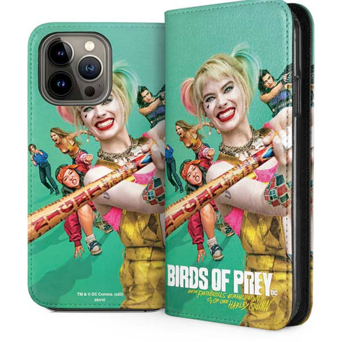 DC Comics Harley Quinn Birds of Prey iPhone 15 Pro Max Folio Case