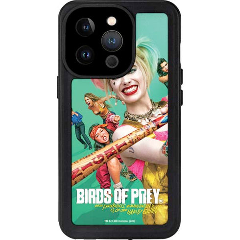 DC Comics Harley Quinn Birds of Prey iPhone 15 Pro Waterproof Case