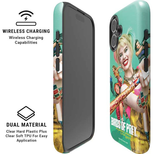 DC Comics Harley Quinn Birds of Prey iPhone 16 Magsafe Impact Case