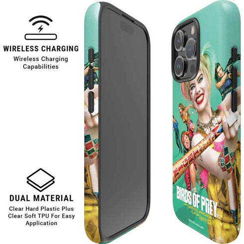 DC Comics Harley Quinn Birds of Prey iPhone 16 Pro Max Magsafe Impact Case