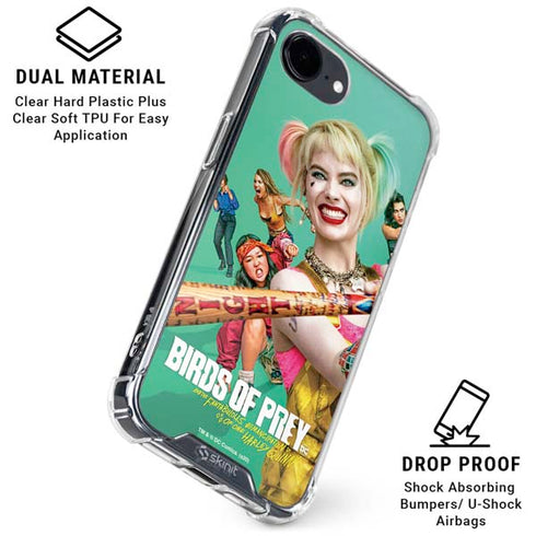 DC Comics Harley Quinn Birds of Prey iPhone 16e Clear Case