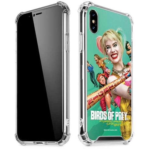 DC Comics Harley Quinn Birds of Prey iPhone X/XS Clear Case