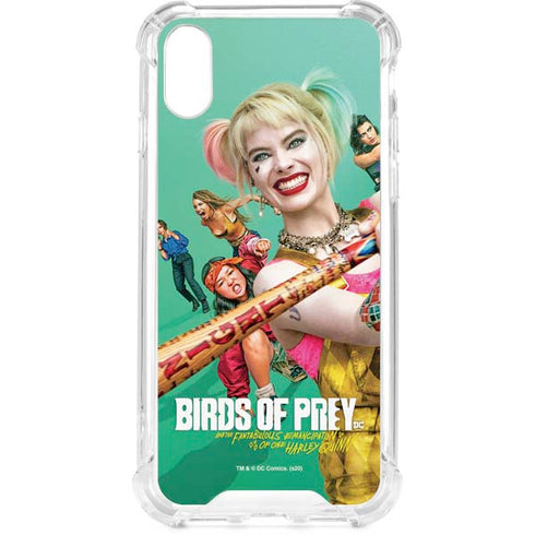 DC Comics Harley Quinn Birds of Prey iPhone XS Clear Case