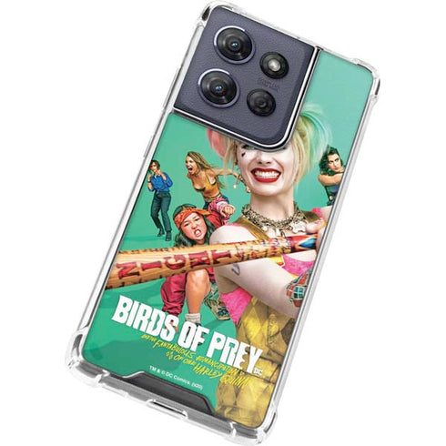 DC Comics Harley Quinn Birds of Prey Moto G Stylus 5G (2025) Clear Case