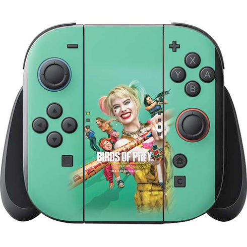 DC Comics Harley Quinn Birds of Prey Nintendo Switch 2 (2025) with Joy-Con Skin