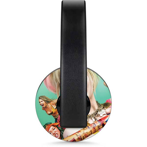 DC Comics Harley Quinn Birds of Prey PlayStation 4 Gold Wireless Headset Skin