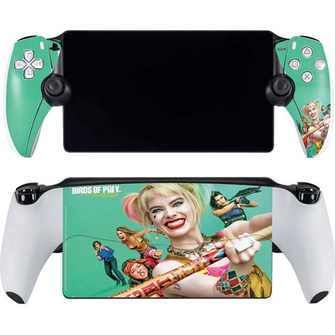 DC Comics Harley Quinn Birds of Prey PlayStation Portal Remote Player Skin
